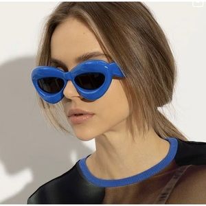FASHION OVERSIZED UNISEX COLOR SUNGLASSES